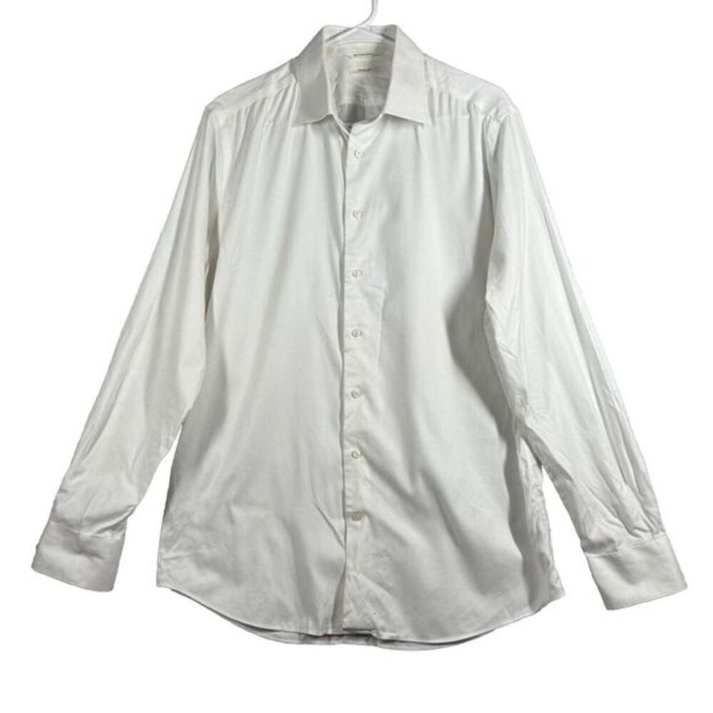 SUITSUPPLY Traveller Extra‎ Slim Fit Formal Shirt Men's 41 / 16 White